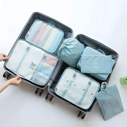 Lot de 7 organisateurs de valises - مجموعة حقائب السفر