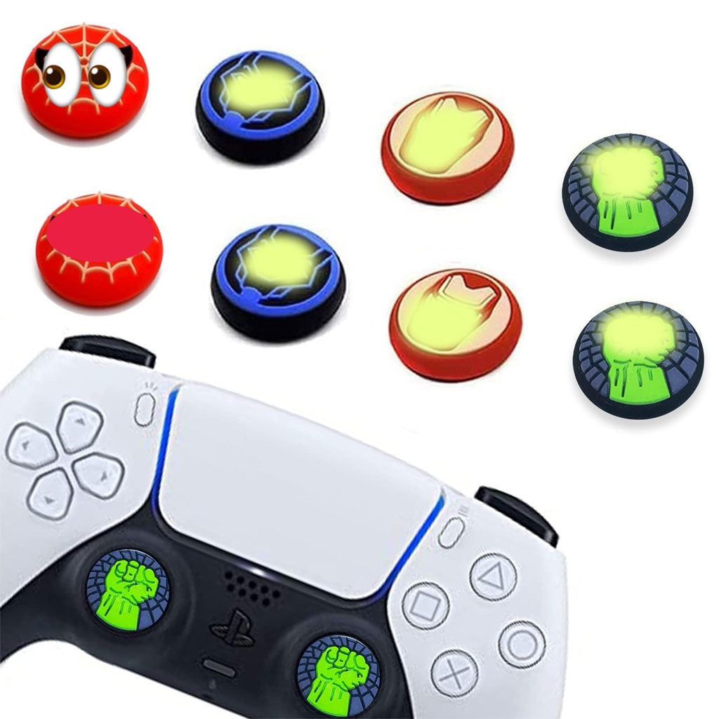 Lot de 8pcs protection en silicone souple pour joysticks de manettes - طقم أغطية يد التحكم