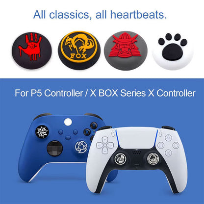 Lot de 8pcs protection en silicone souple pour joysticks de manettes - طقم أغطية يد التحكم