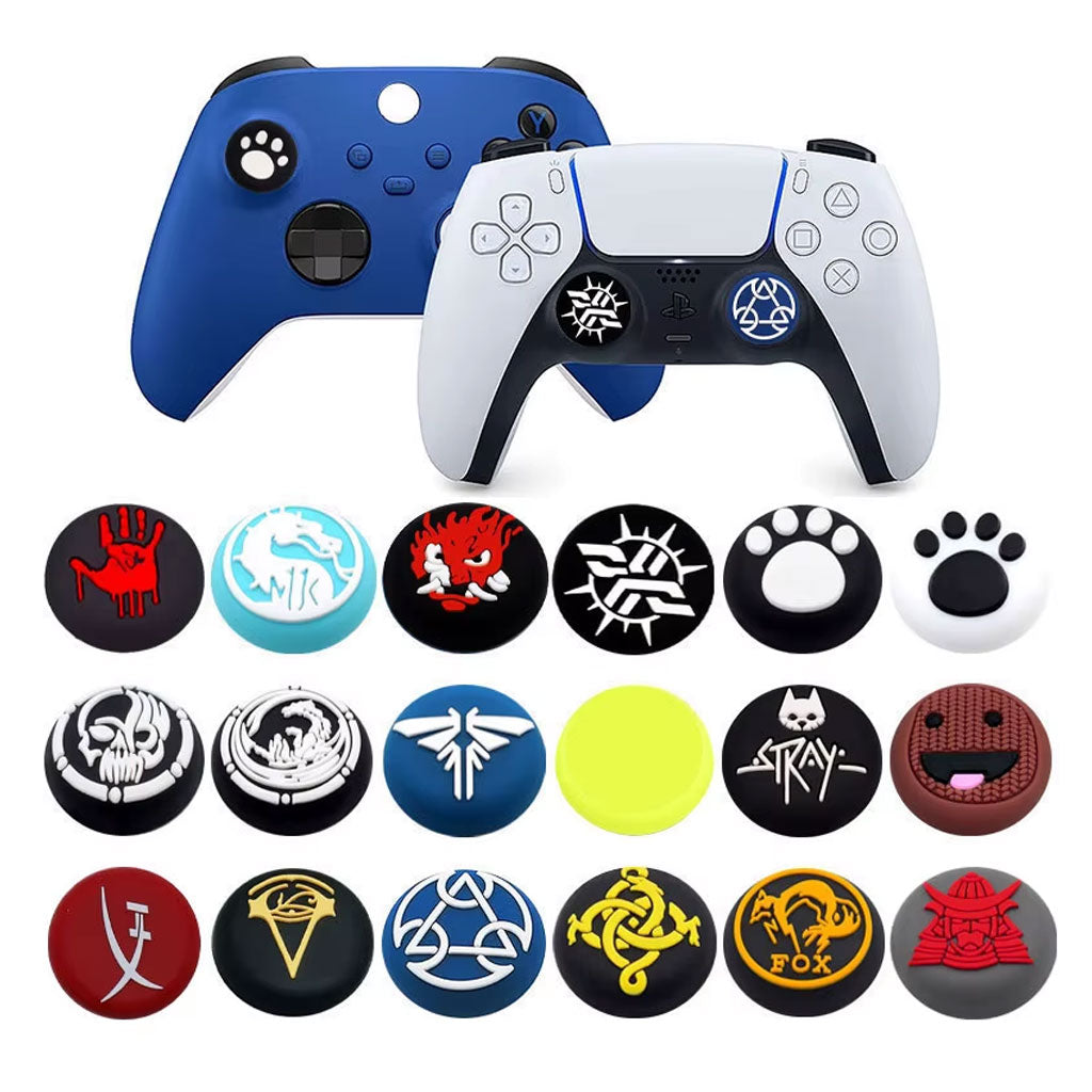 Lot de 8pcs protection en silicone souple pour joysticks de manettes - طقم أغطية يد التحكم