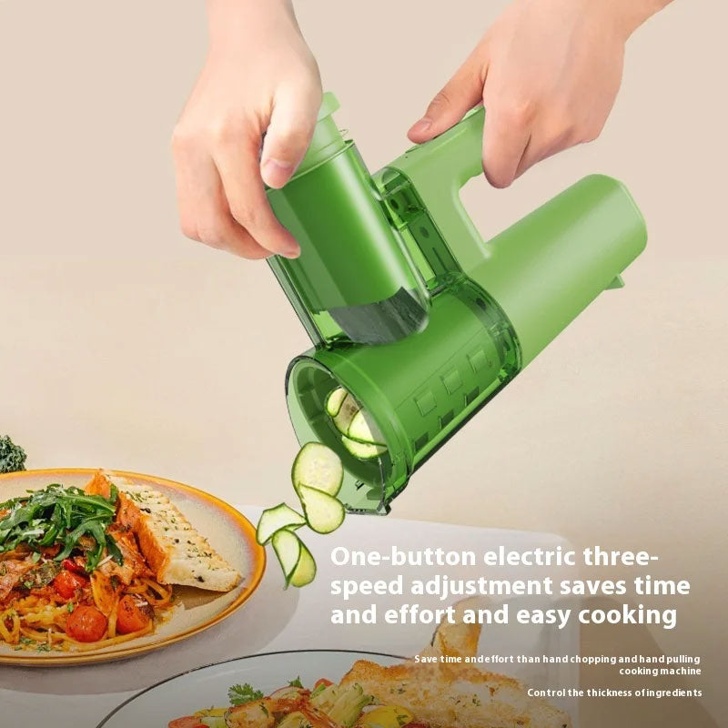 Trancheuse à électrique multifonctionnelle pour légumes et fruits – جهاز تقطيع الخضر والفواكه