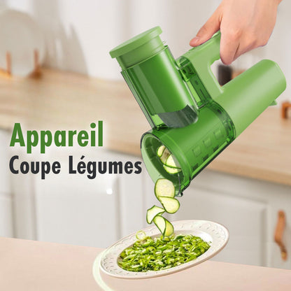 Trancheuse à électrique multifonctionnelle pour légumes et fruits – جهاز تقطيع الخضر والفواكه تنزوت