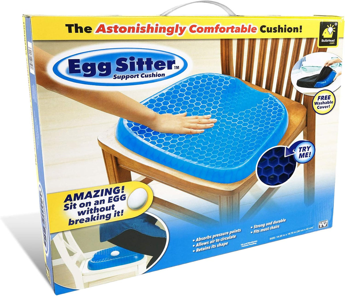 Coussin orthopédique de siège de gel EGG SITTER - وسادة جل طبية مريحة لتقليل الضغط
