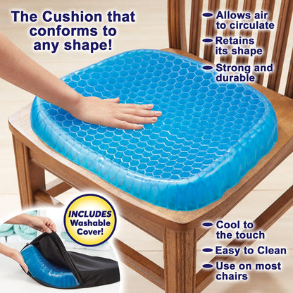 Coussin orthopédique de siège de gel EGG SITTER - وسادة جل طبية مريحة لتقليل الضغط
