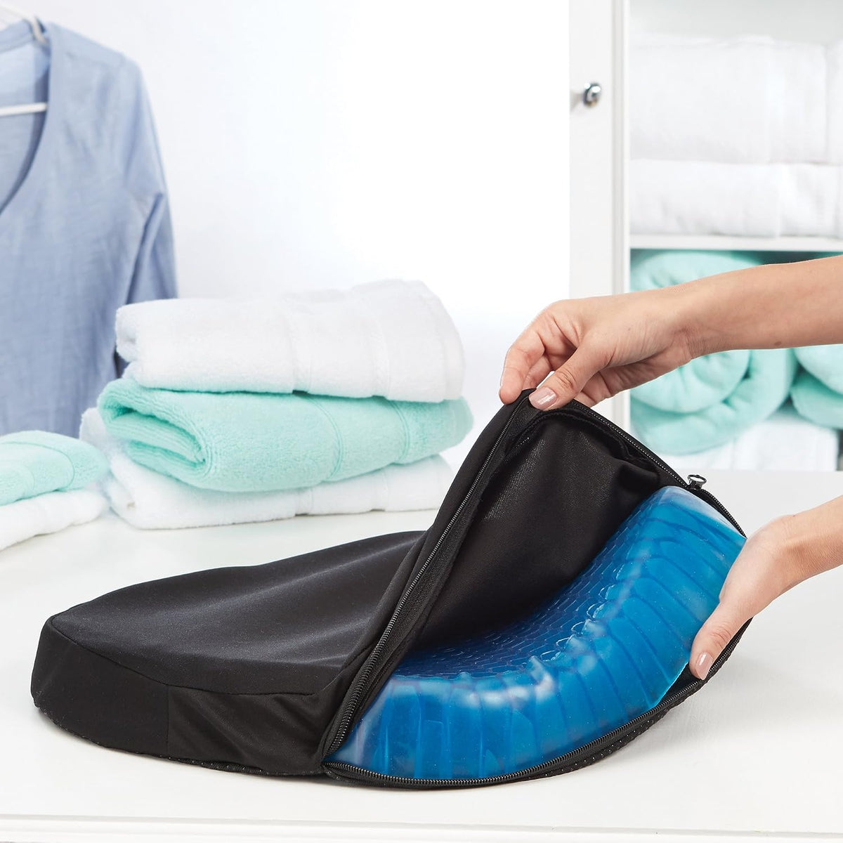 Coussin orthopédique de siège de gel EGG SITTER - وسادة جل طبية مريحة لتقليل الضغط