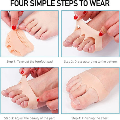 Coussinet de Protection en Silicone pour l’Avant-Pied Tiptoe - واقي وسادة سيليكون لحماية أصابع القدم