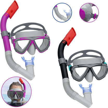 Bestway Masque et Tuba Dominator pour Adultes dès 14 Ans 24029 تنزوت