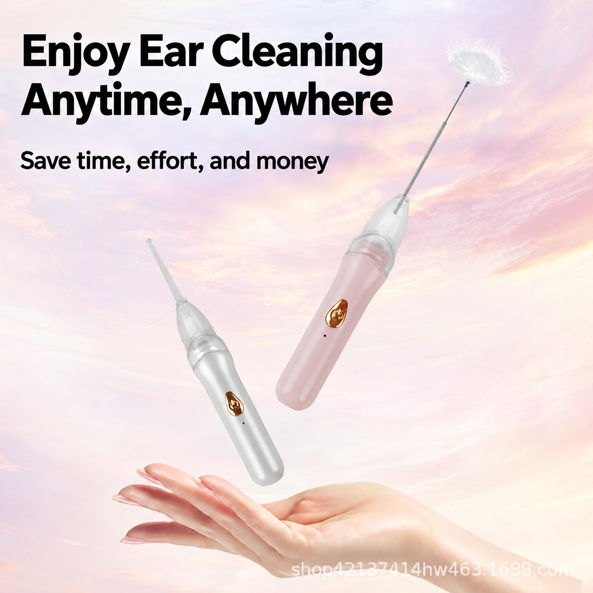 Nettoyeur d'oreilles électrique 4 Vitesses YX-812 - جهاز تنظيف الأذن الكهربائي المتطور للعناية اليومية