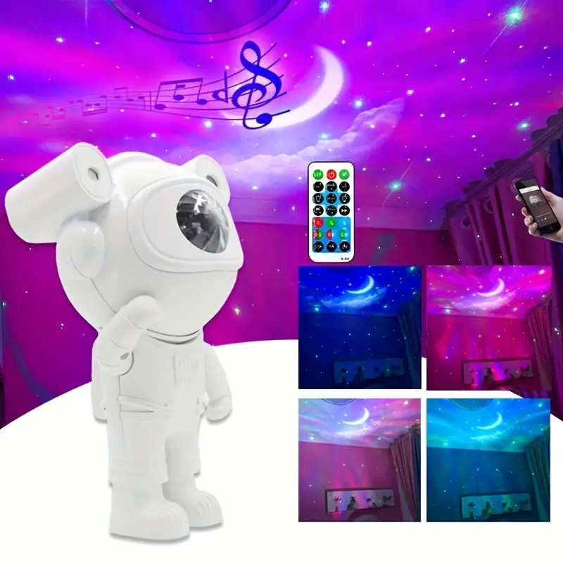 Projecteur d’astronome de ciel étoilé galaxie Bleutooth avec télécommande