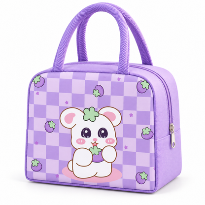 Sac à Déjeuner Isotherme Motif Kawaii | حقيبة غداء معزولة بتصميم كواي