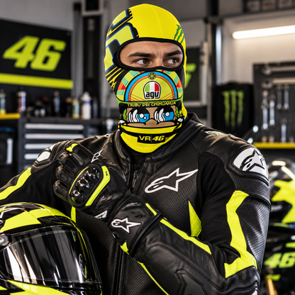 Cagoule Moto Thermique Balaclava VR46 - قناع واقي وجه كامل حراري للدراجات النارية