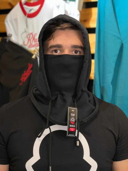 Cagoule d’hiver pour moto avec capuche