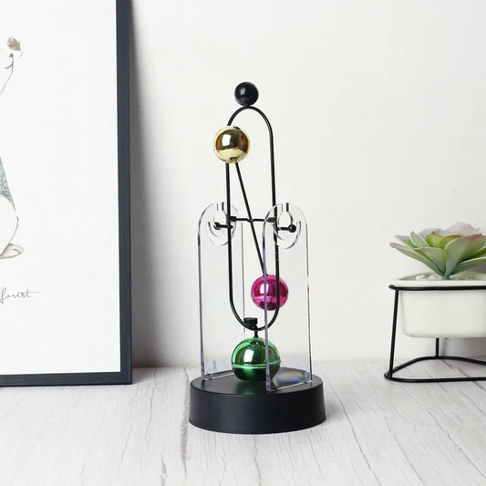 Boule d'équilibre de bureau à mouvement perpétuel,décor anti-stress تنزوت