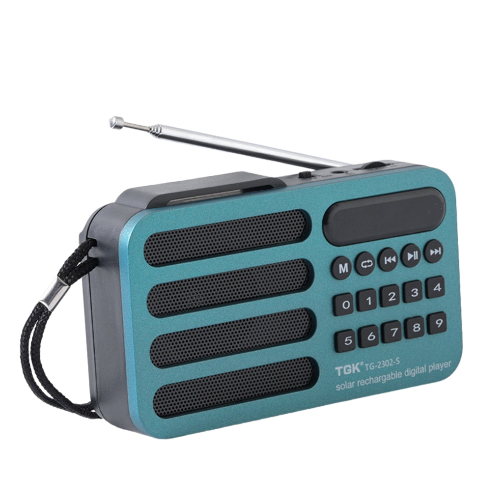 Poste Radio Bluetouth portable charge Solar , USB , Carte Memoire , FM