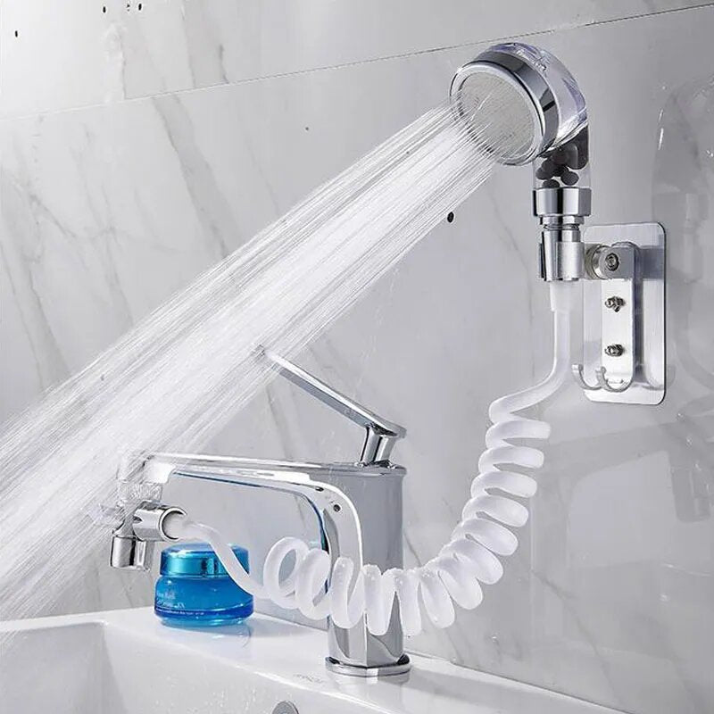 Douchet de lavabo à 3 Modes réglables télescopique تنزوت