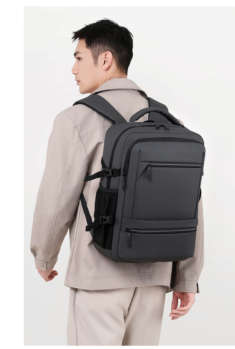 Sac à Dos pour Ordinateur Portable Grande Capacité et Anti-Vol Bomag Boy Gris - حقيبة ظهر للكمبيوتر المحمول واسعة ومانعة للسرقة