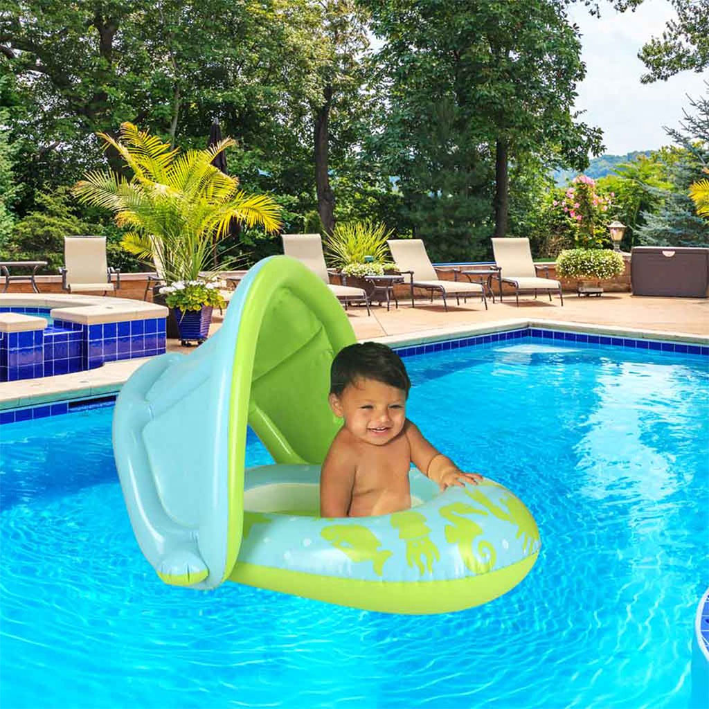 Bouée Gonflable pour enfants avec toit de protection UV Bestway 34091 - عوامة مائية للأطفال