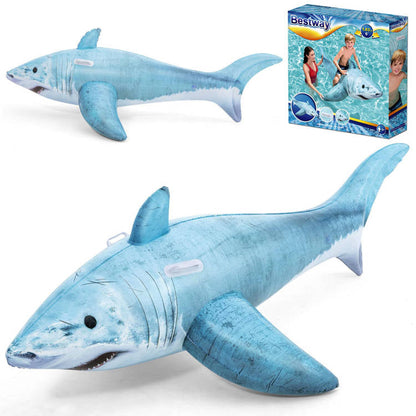 Bouée Requin Gonflable Pour Enfants 183 X 102 Cm Bestway 41405 تنزوت