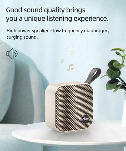 Mini ampli haut parleur sans fil bluetooth, enceinte bluetooth haute fidélité étanch IPX6 5W DUNTH DU-SP073