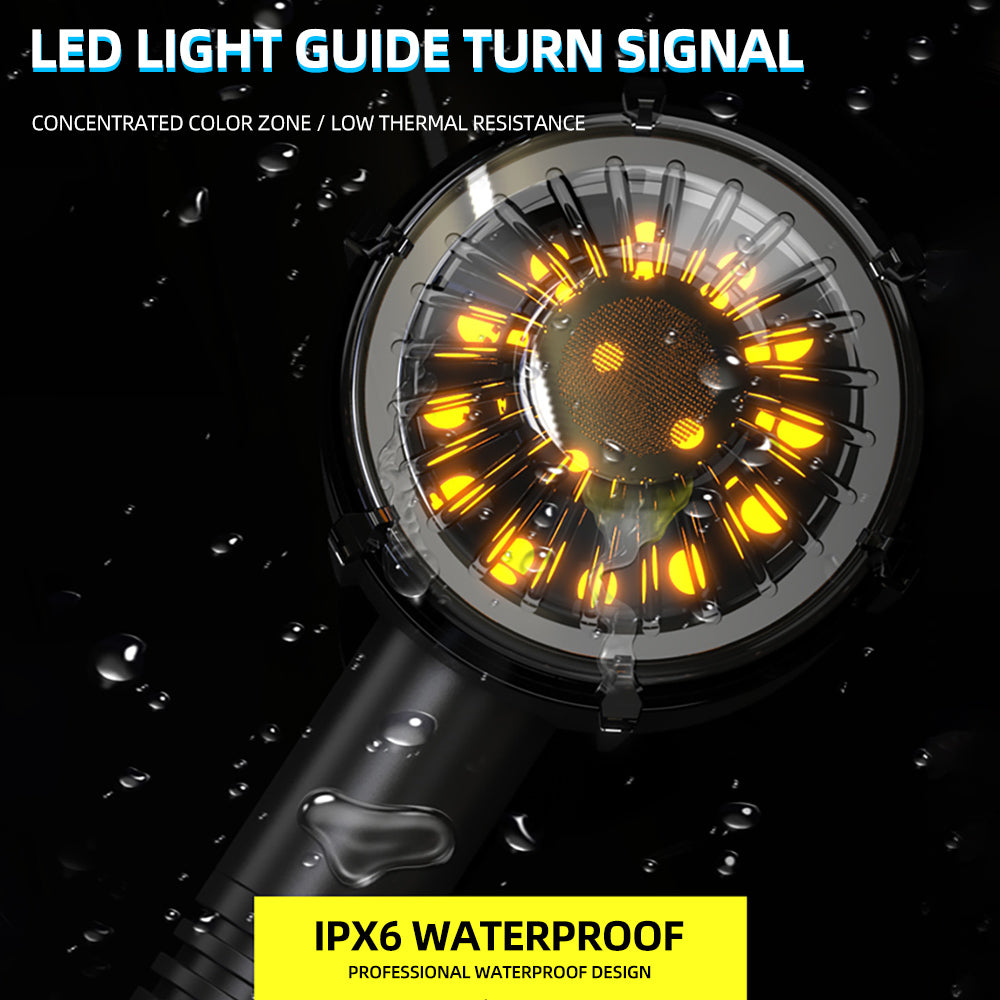 Clignotants LED pour Moto Couleur Rouge et Orange 2pcs - أشارات غمازات دراجة نارية أحمر وبرتقالي