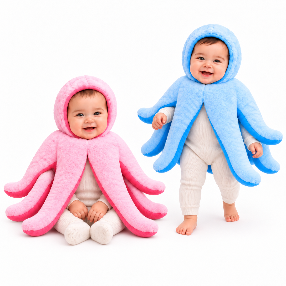 Costume Bébé Pieuvre Doux et Confortable – زيّ أطفال على شكل أخطبوط ناعم ومريح