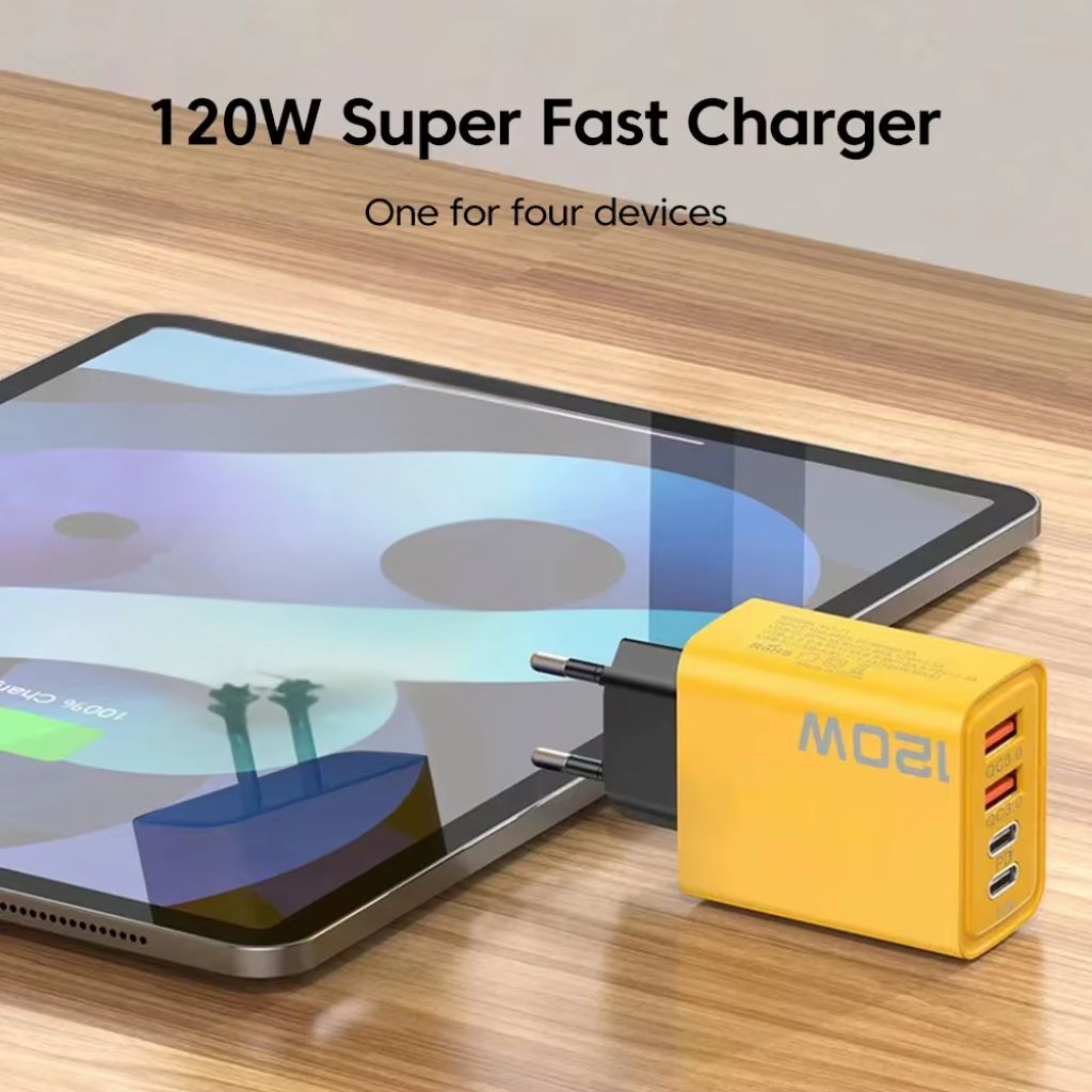 Chargeur Rapide USB Type-C 120W – شاحن سريع بقدرة 120 واط