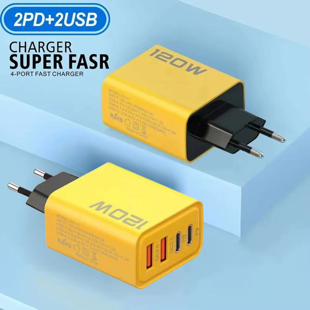 Chargeur Rapide USB Type-C 120W – شاحن سريع بقدرة 120 واط
