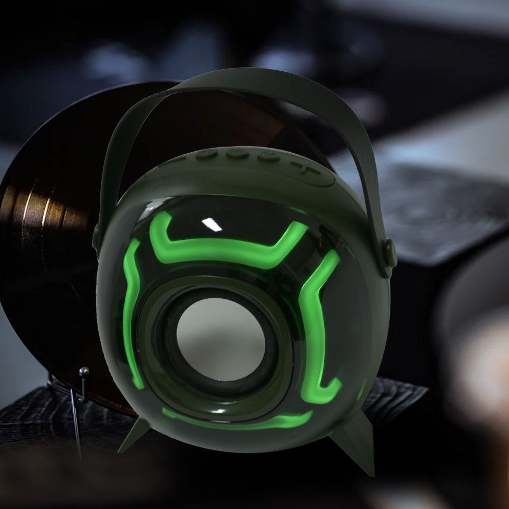 Haut-Parleur Bluetooth Portable avec Microphone Super Bass - مكبر صوت محمول مع ميكروفون لاسلكي وصوت نقي