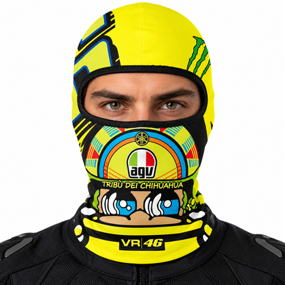 Cagoule Moto Thermique Balaclava VR46 - قناع واقي وجه كامل حراري للدراجات النارية