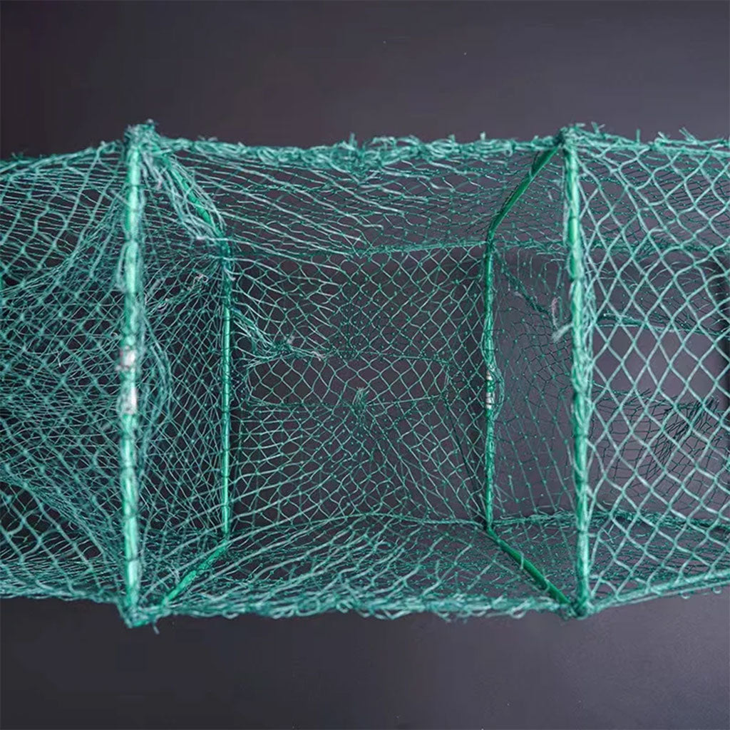 Piège de Pêche Poissons 8 Trous Facile a Installer 80cm