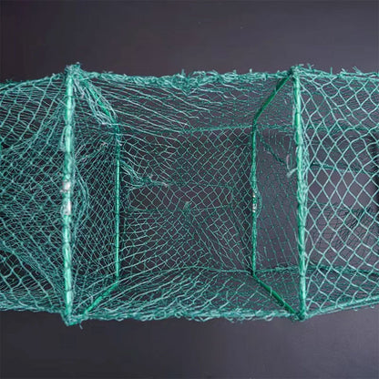 Piège de Pêche Poissons 8 Trous Facile a Installer 80cm