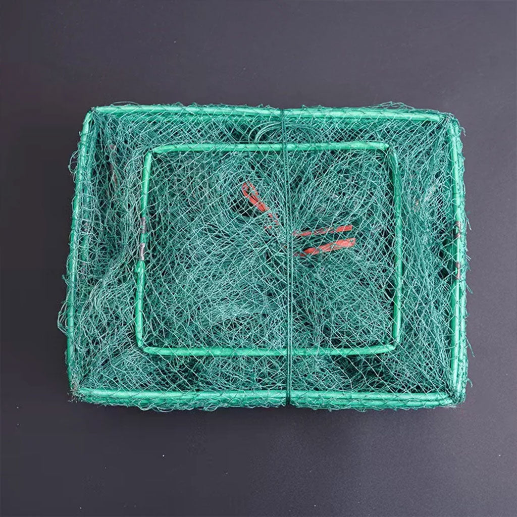Piège de Pêche Poissons 8 Trous Facile a Installer 80cm