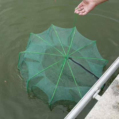 Piège de Pêche Poissons 8 Trous Facile a Installer 80cm