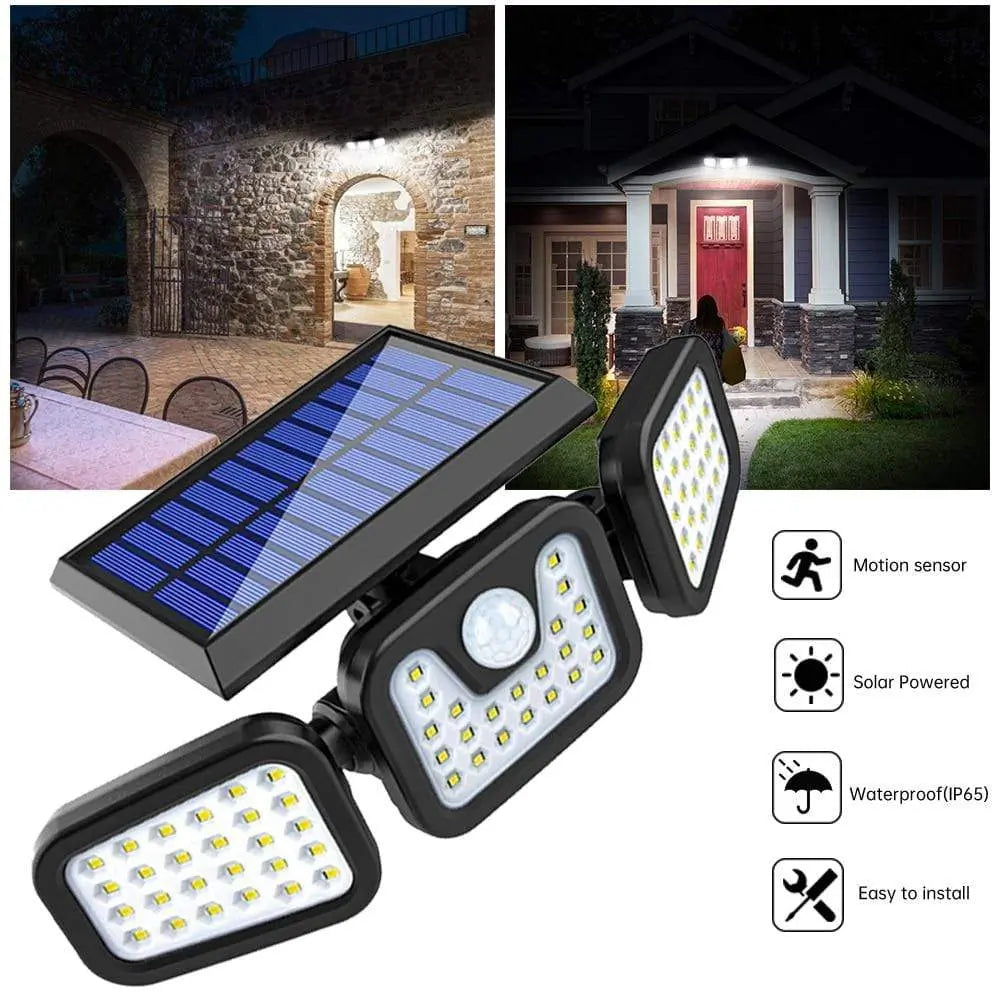 Lampe solaires d’extérieur etanche 112 LED Avec détecteur de mouvement FL-1725A تنزوت