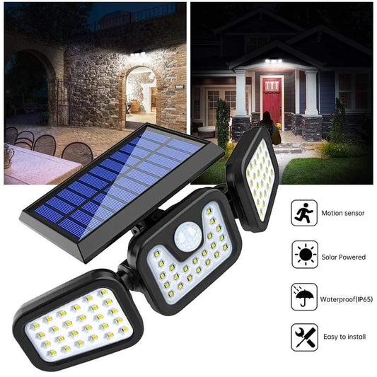 Lampe solaires d’extérieur etanche 112 LED Avec détecteur de mouvement FL-1725A تنزوت