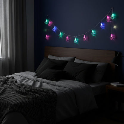 Guirlande Cristallisée Lumineuse Ramadan – أضواء متدلية كريستالية رمضانية من 3 أمتار
