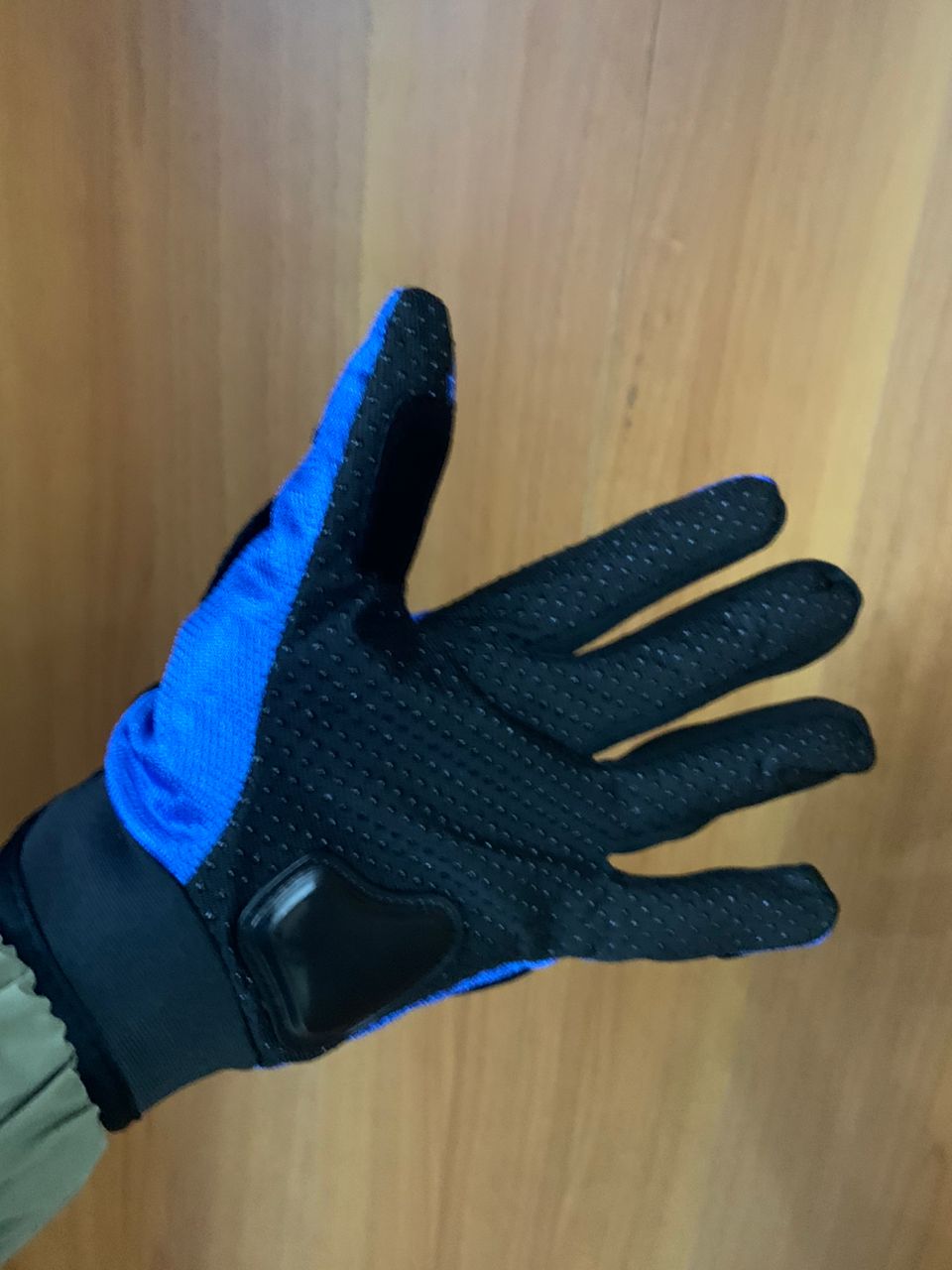 Gants de moto Pro-biker respirants avec protections en caoutchouc antidérapants