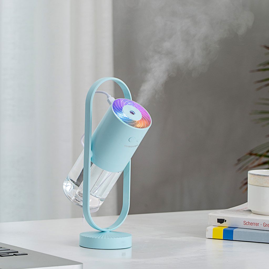 Humidificateur Lumière RGB 360° Rotation – مرطب هواء