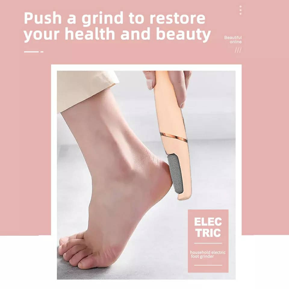 Pack Chaussettes en Gel de Silicone réutilisables avec Broyeur électrique de pieds – عرض خاص