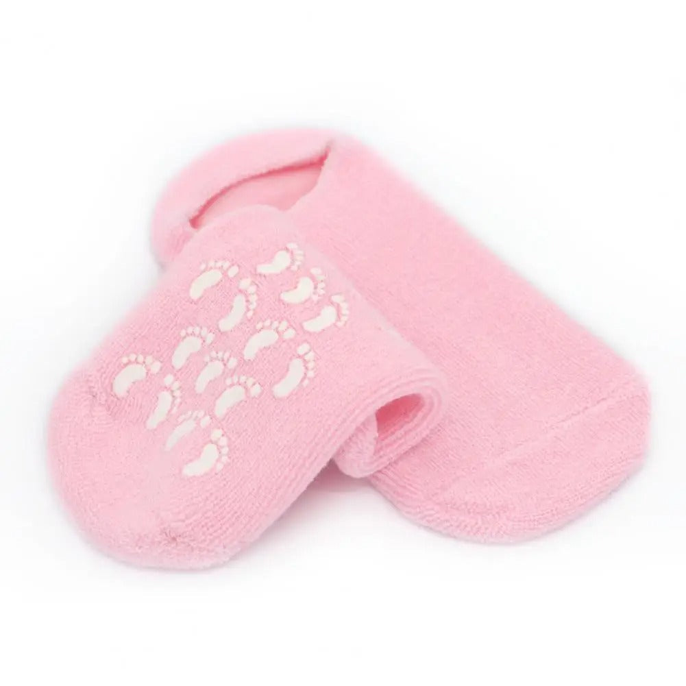 Pack Chaussettes en Gel de Silicone réutilisables avec Broyeur électrique de pieds – عرض خاص