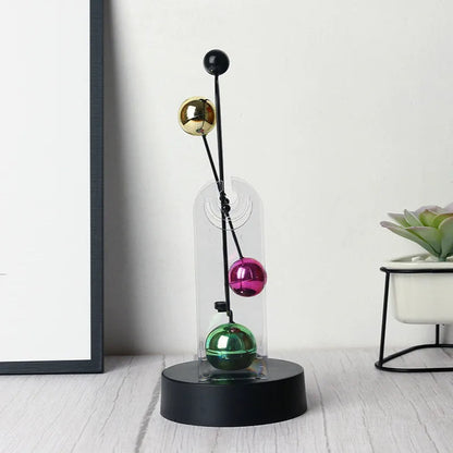 Boule d'équilibre de bureau à mouvement perpétuel,décor anti-stress