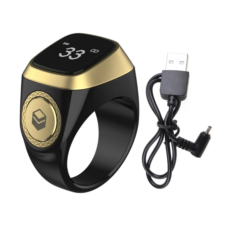 خاتم التسبيح الالكتروني الذكي IQIBLA يساعدك على التسبيح والتذكر بطريقة عملية وبسيطة -Zikr Ring Tasbih Counter
