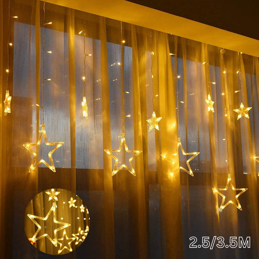 Guirlande lumineuse étanche LED décor pour salle, maison, fête de mariage, fenêtre تنزوت
