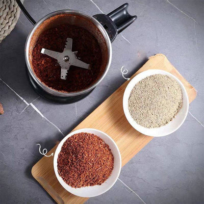 Moulin à café et grains électrique INOX 300W - مطحنة كهربائية للحبوب والتوابل