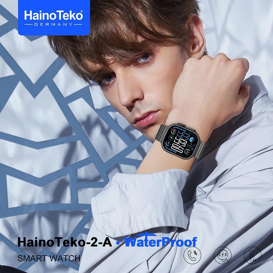 HainoTeko Ultra 2A 49MM – La Montre Intelligente Élégante et Polyvalente - ساعة ذكية أصلية