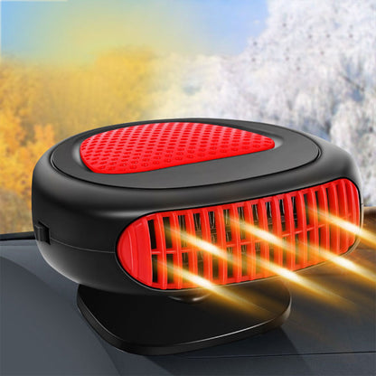 Ventilateur et Chauffage de Voiture Portable avec Base Rotative à 360 degree