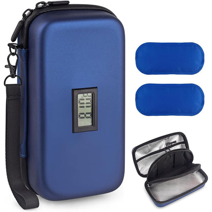 Trousse isotherme pour insuline avec écran afficheur de température