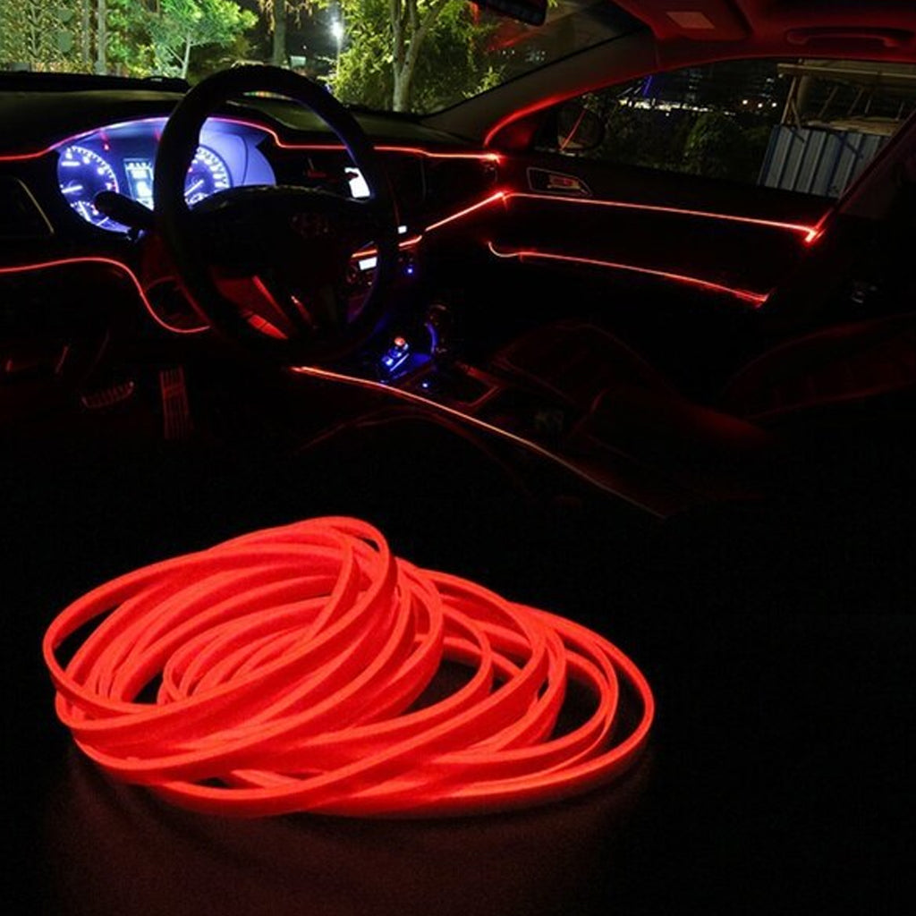 Cable Lumineux De Décoration Pour Salon De Voiture CCLL