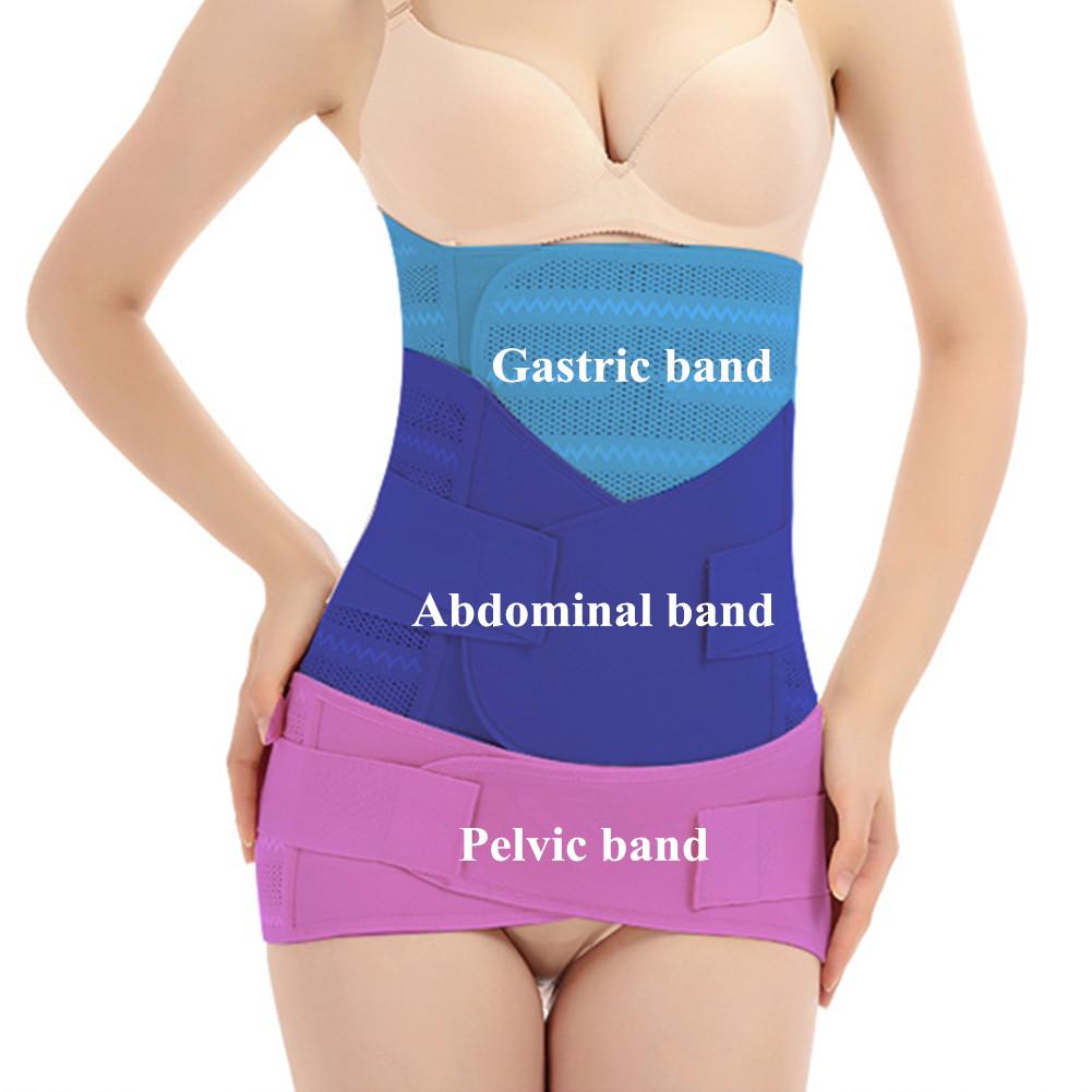 Ceinture 3PCS de récupération du corps apres l'accouchement - حزام استعادة الجسم بعد الولادة مكون من 3 قطع