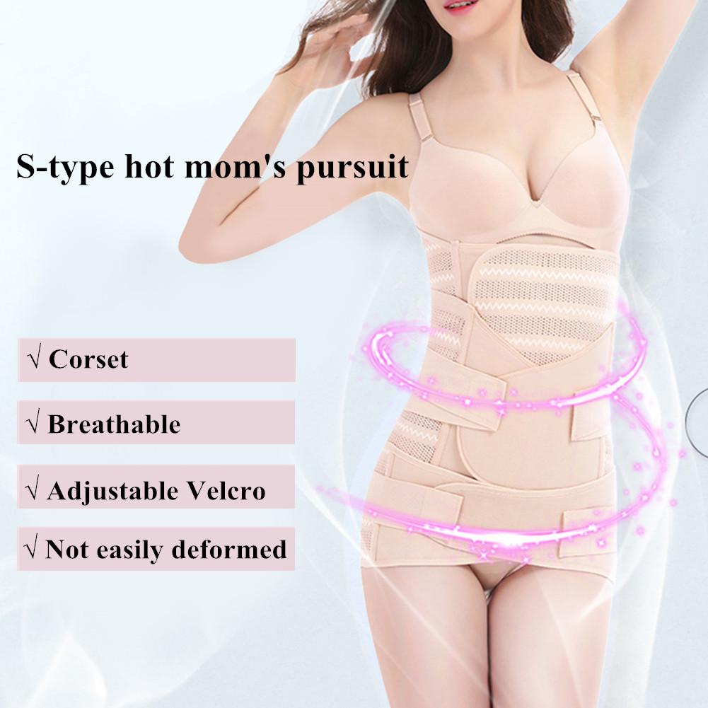 Ceinture 3PCS de récupération du corps apres l'accouchement - حزام استعادة الجسم بعد الولادة مكون من 3 قطع